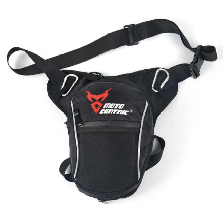 Sacoche de jambe moto compacte