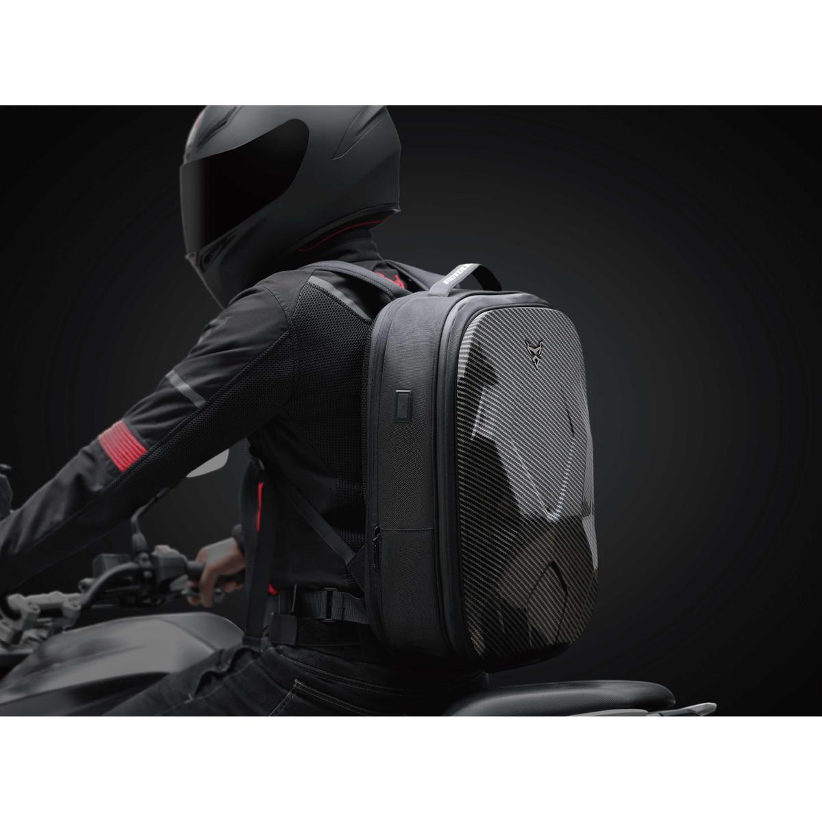 Bagagerie moto grand format extensible