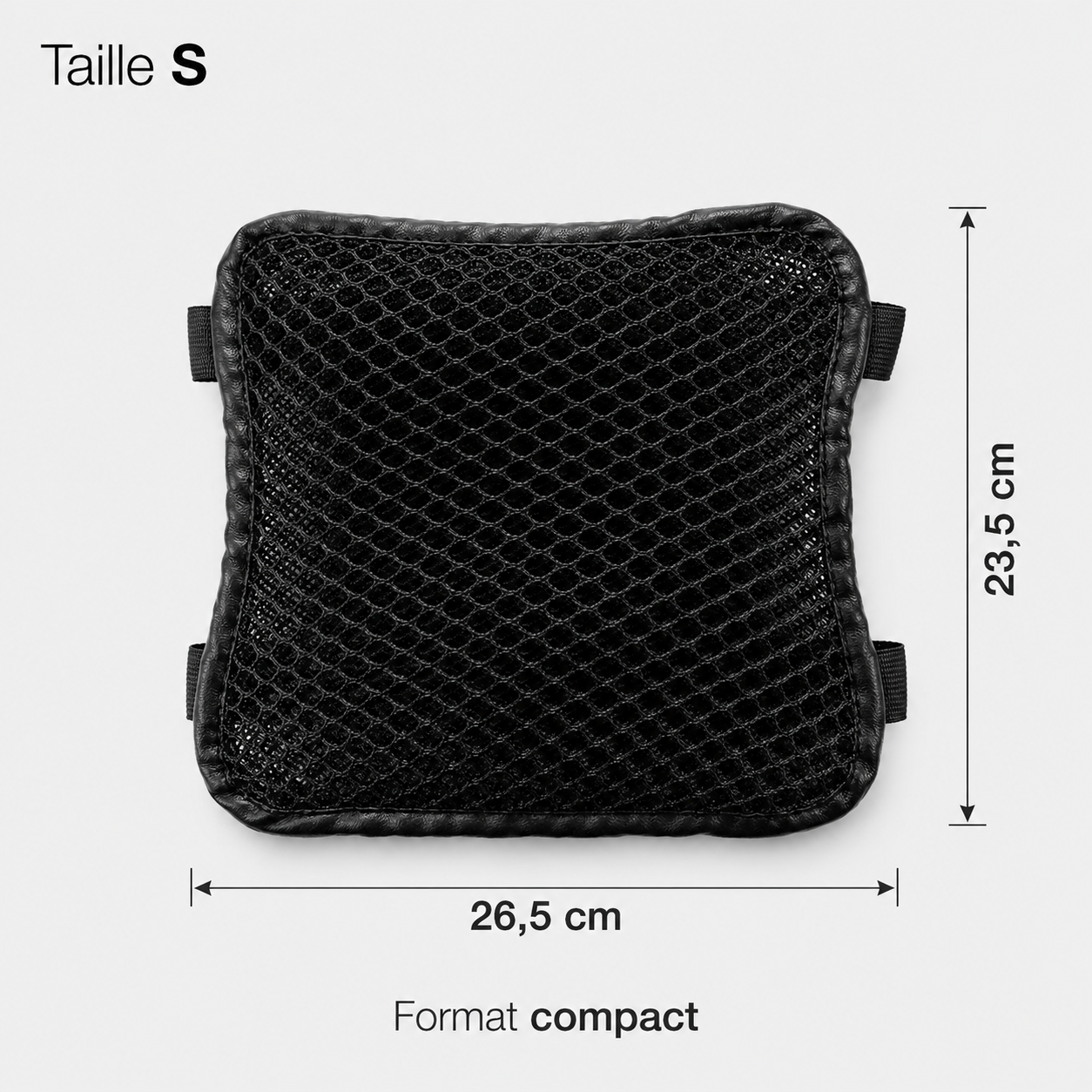 Couvre-selle Moto Respirant en Mesh 3D