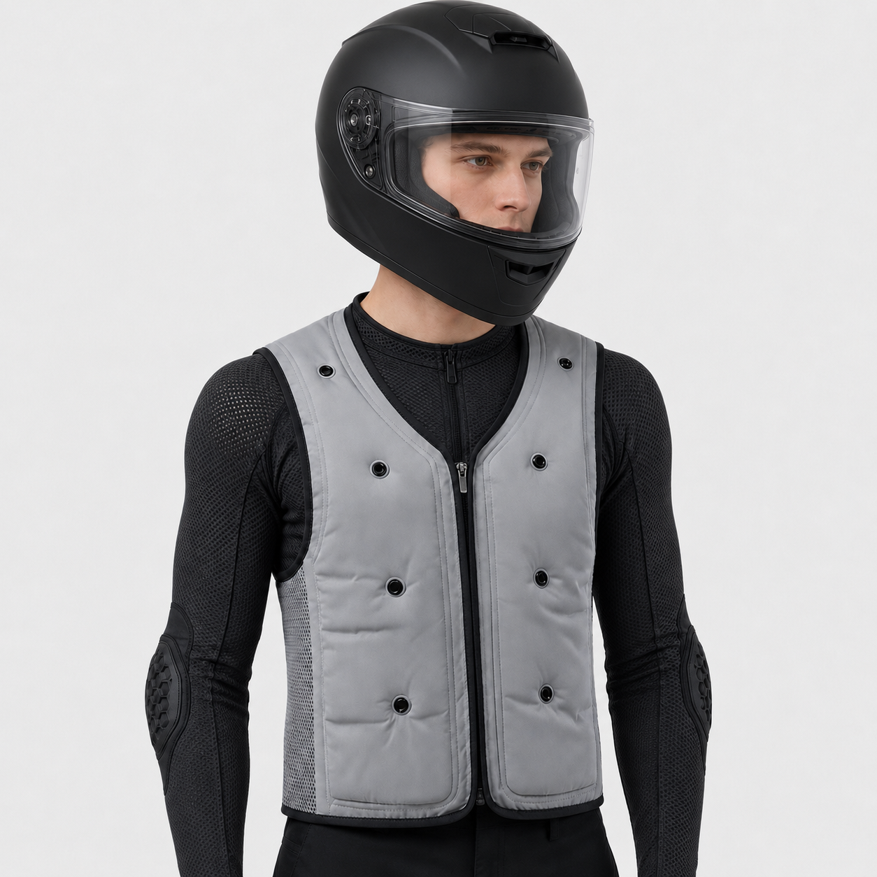 Gilet rafraîchissant moto
