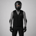 Gilet chauffant moto