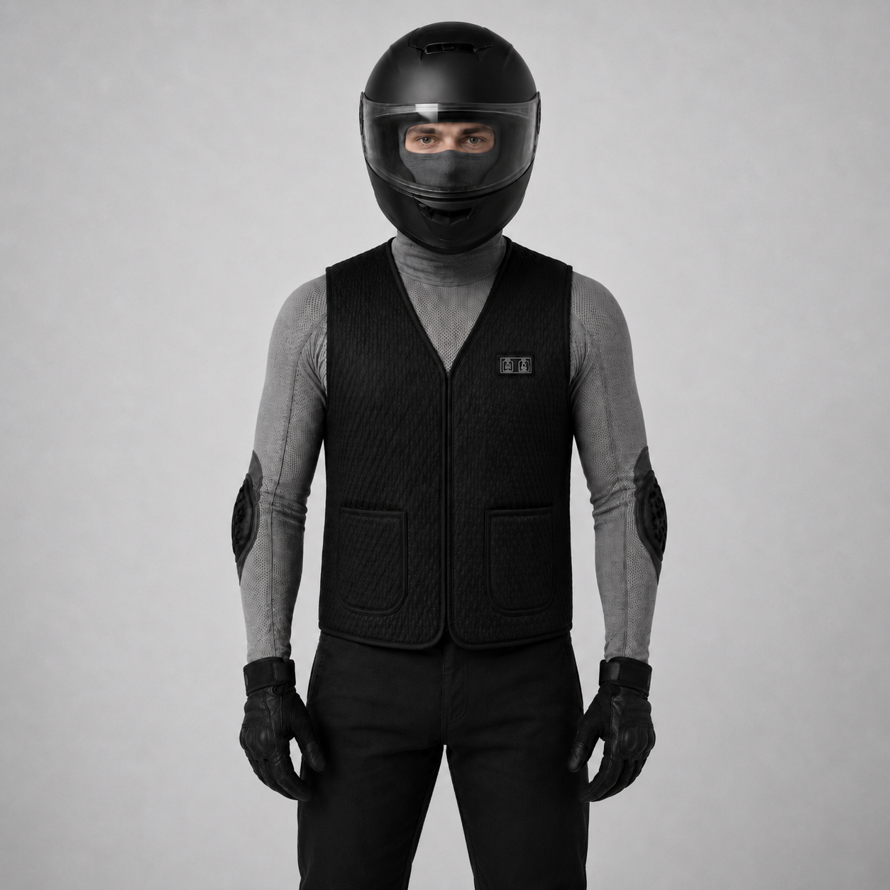 Gilet chauffant moto