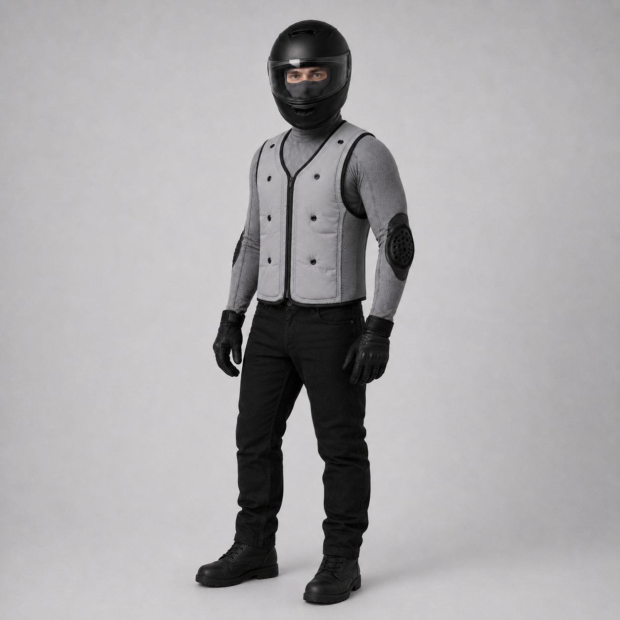 Gilet rafraîchissant moto