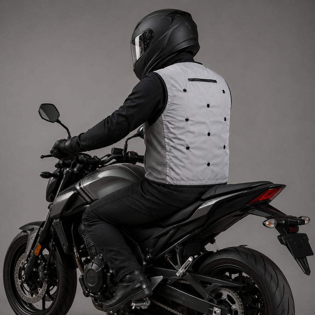 Gilet rafraîchissant moto