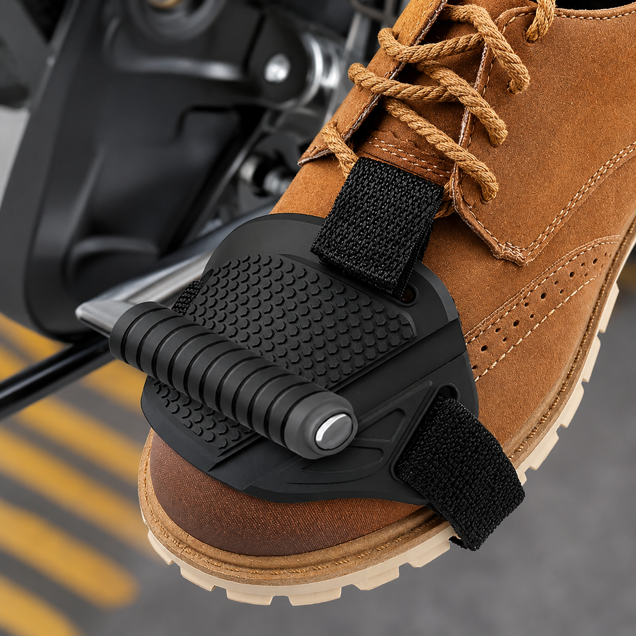 Protection de chaussure moto anti-usure pour sélecteur de vitesse