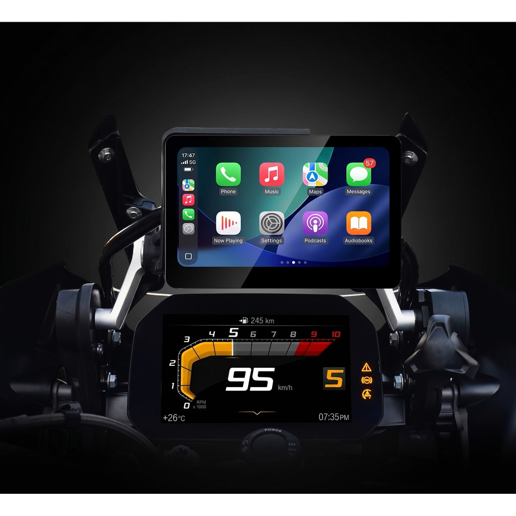 Écran CarPlay BMW 6,2" – Support Navigator & Wonder Wheel