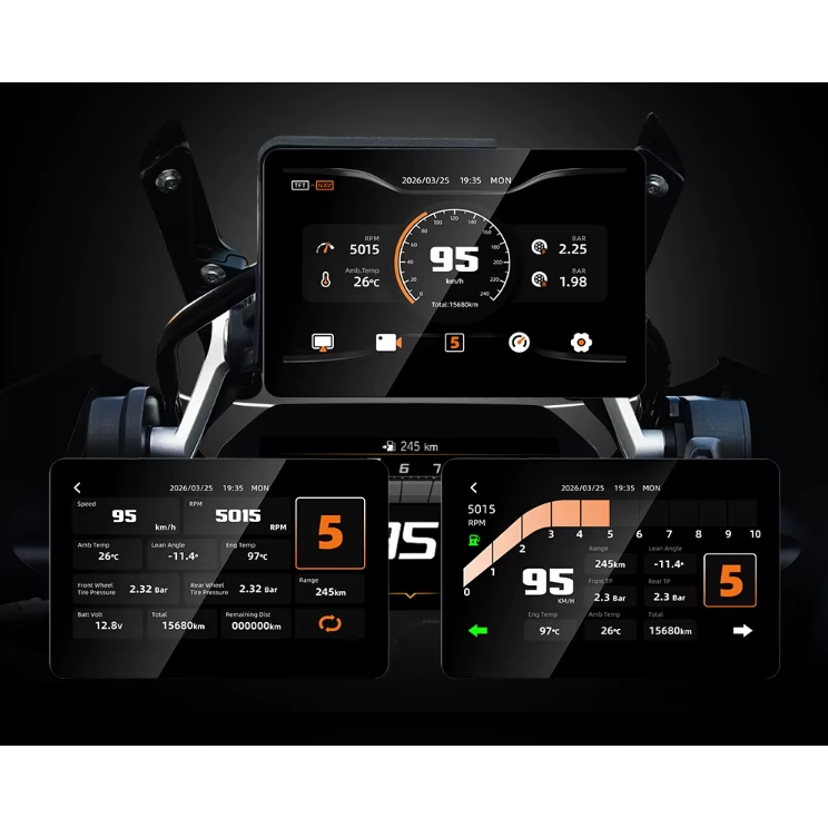 Écran CarPlay BMW 7" – Wonder Wheel & double caméra DVR