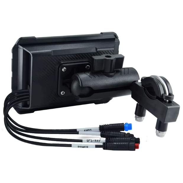 Écran CarPlay Moto 5" – Double caméra DVR, GPS & télécommande