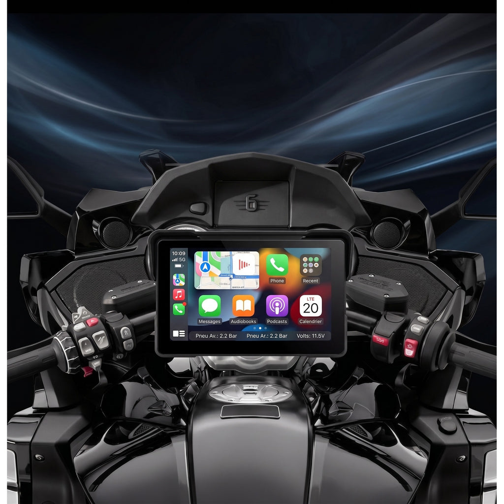 Écran CarPlay Moto 7" – Grand écran amovible