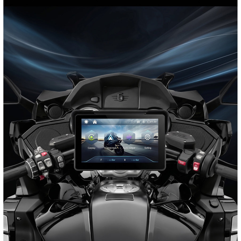 Écran CarPlay Moto 7" – Grand écran amovible