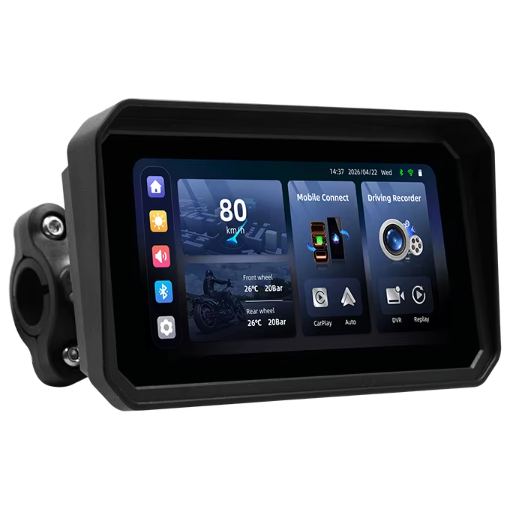 Écran CarPlay Moto 6,25" HD – Écran amovible