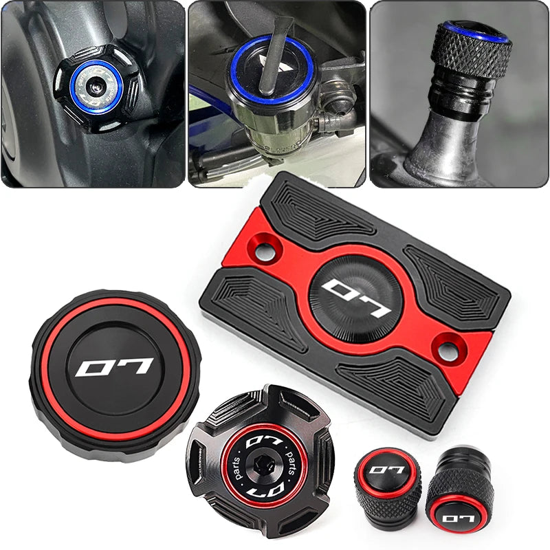 Kit bouchons & couvercles Yamaha MT-07