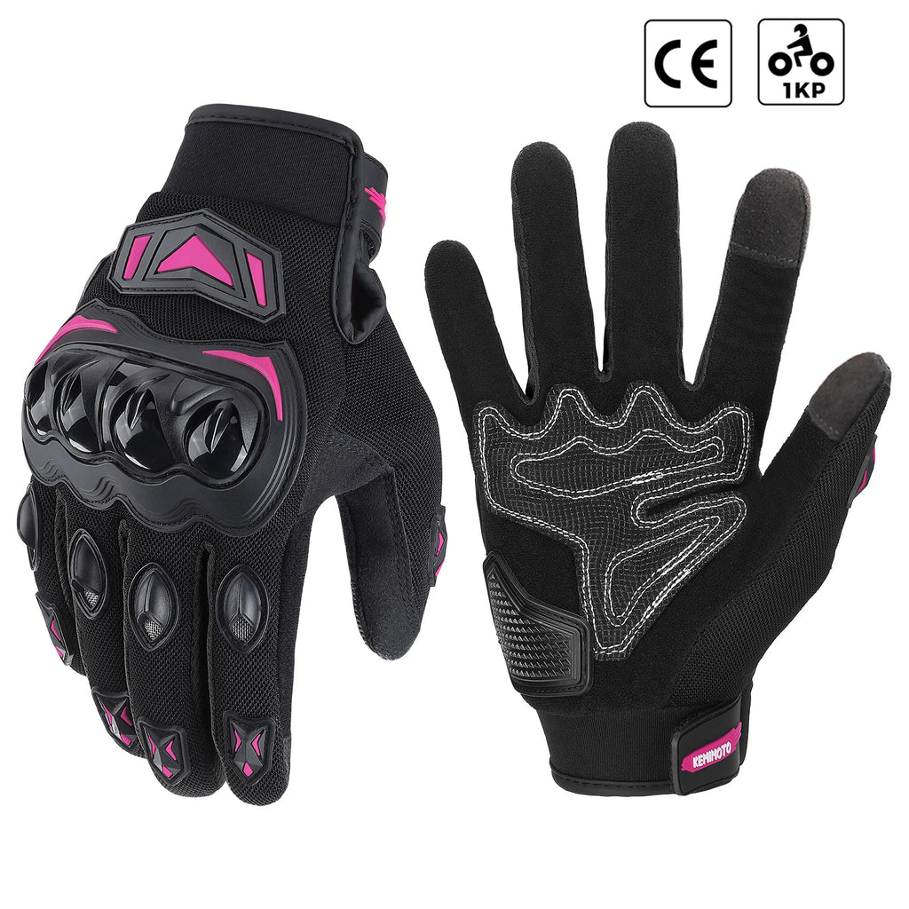 Gants moto été respirants & tactiles CE1 KP