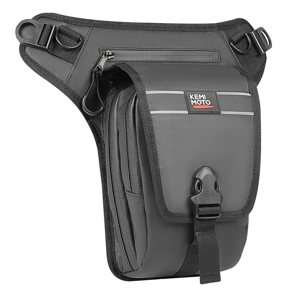 Sacoche de cuisse moto 2L imperméable & compacte