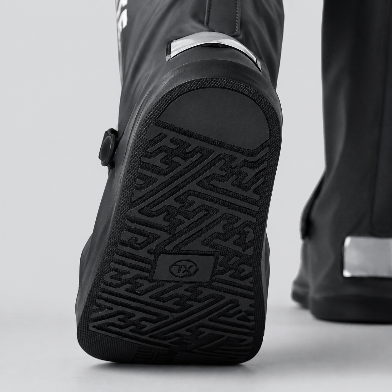 Surchaussures de pluie moto hautes – Imperméables & antidérapantes