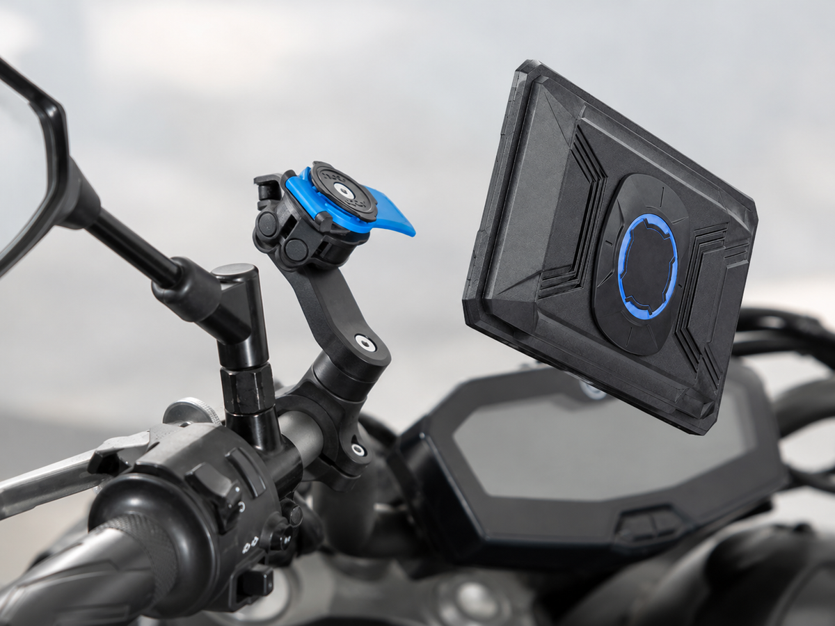 Adaptateur support type Quad Lock pour écran CarPlay moto