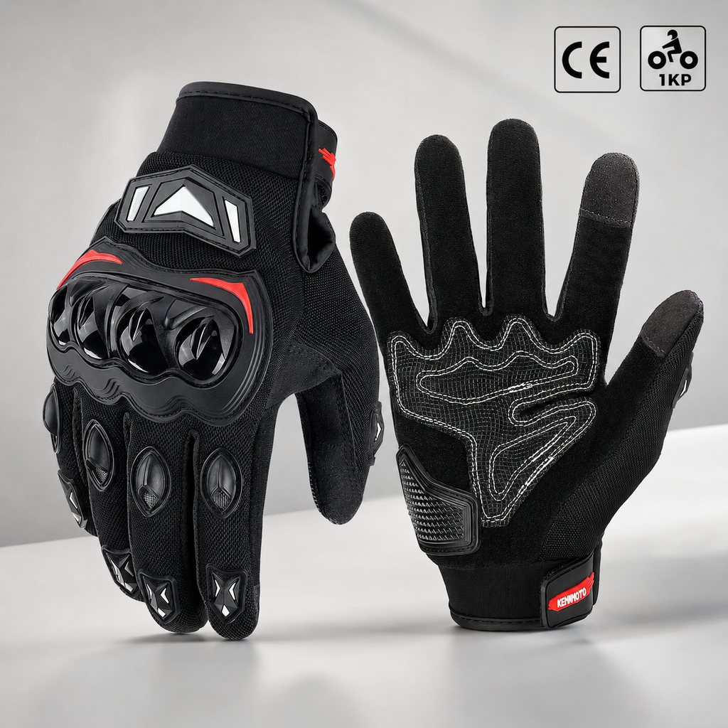 Gants moto été respirants & tactiles CE1 KP