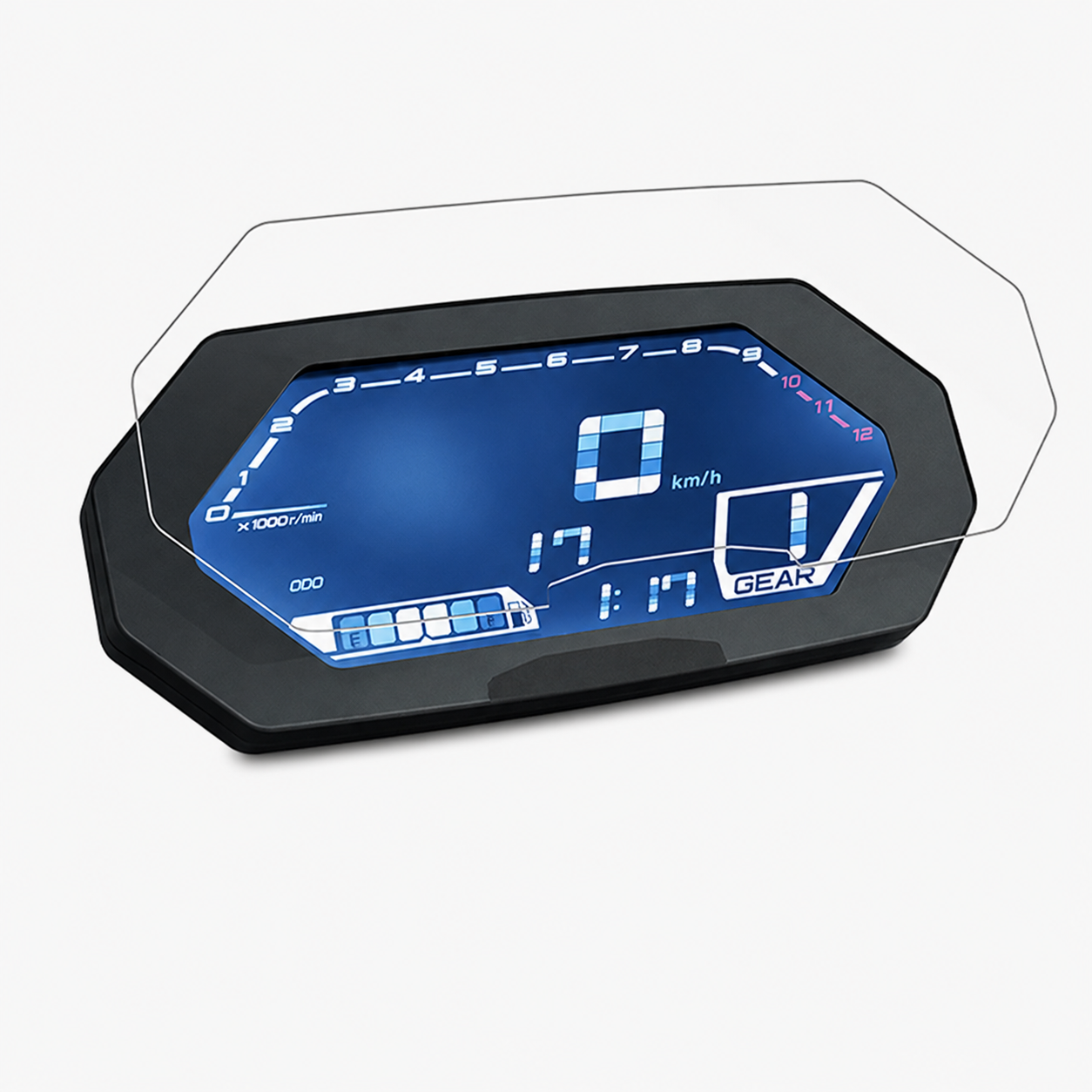 Protection d’écran compteur Yamaha MT-07 2021–2024 – Film TPU