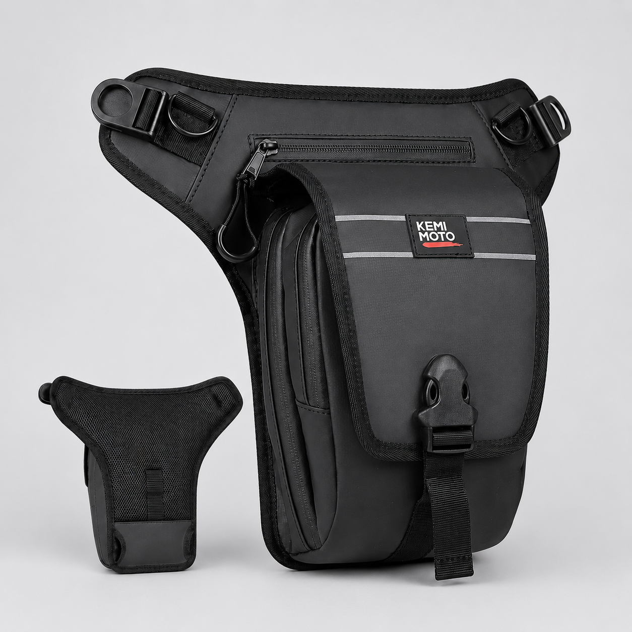 Sacoche de cuisse moto 2L imperméable & compacte