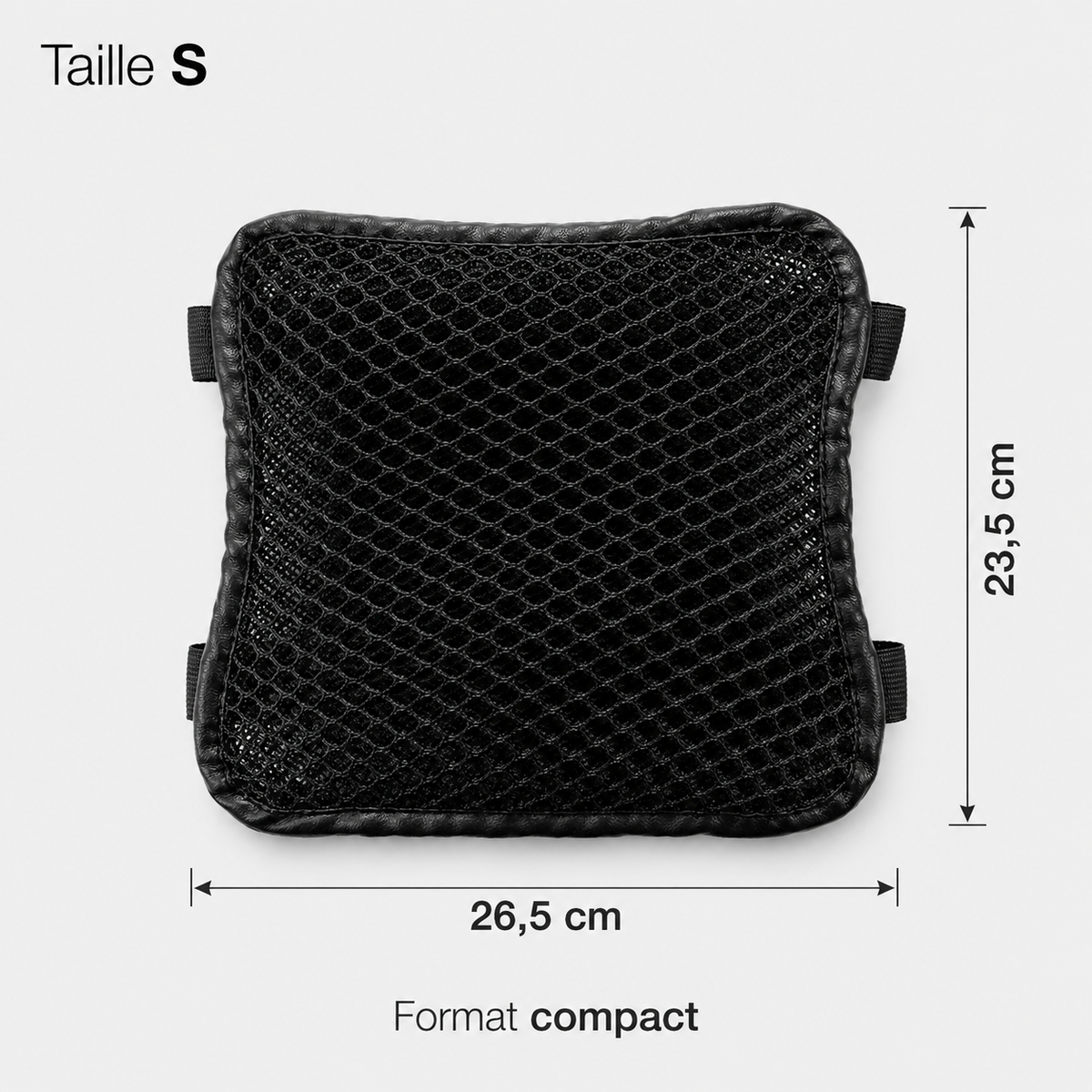 Couvre-selle Moto Respirant en Mesh 3D