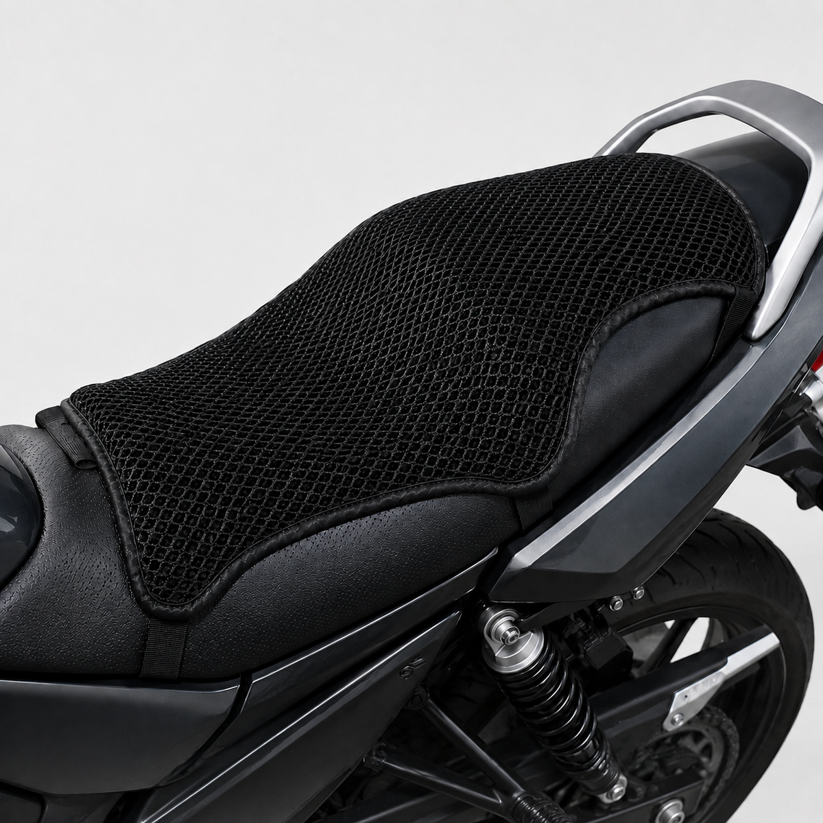 Couvre-selle Moto Respirant en Mesh 3D